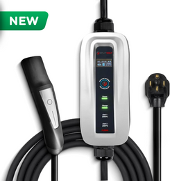 Adjustable up to 40 Amps - EV Charger (240v, 26 ft Cable, NEMA 14-50, Level 2 Portable) J3400 NACS Plug