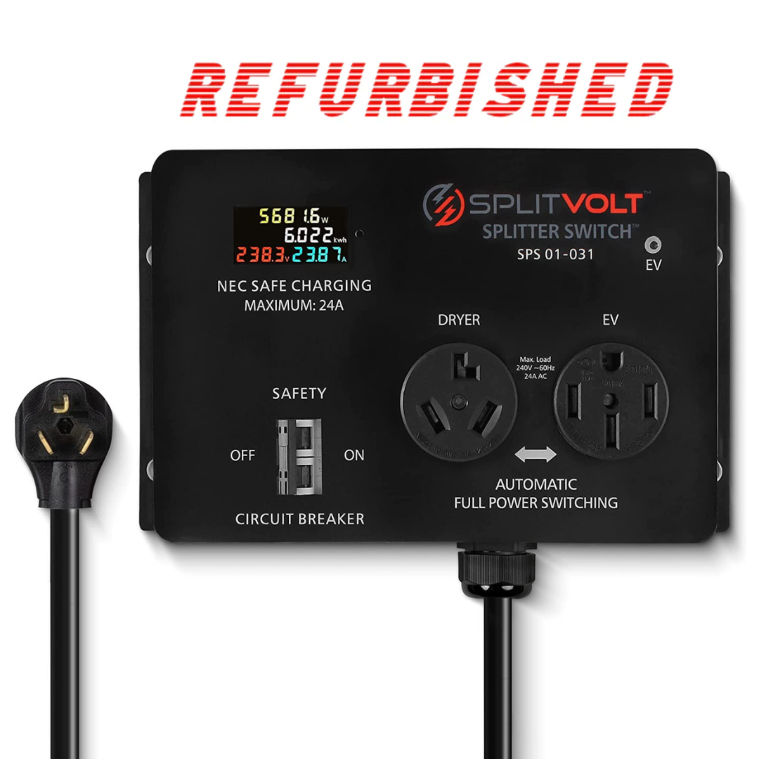 Splitvolt Splitter Switch NEMA 10-30 / 14-50 Upgrade (Refurbished)