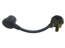 The Splitvolt 220V - 240V NEMA 10-30P/14-50R EV charger adapter