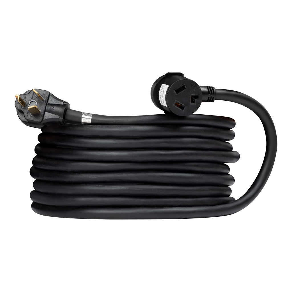 Splitvolt's NEMA 10-30 EV charger extension cable for 220V - 240V outlet