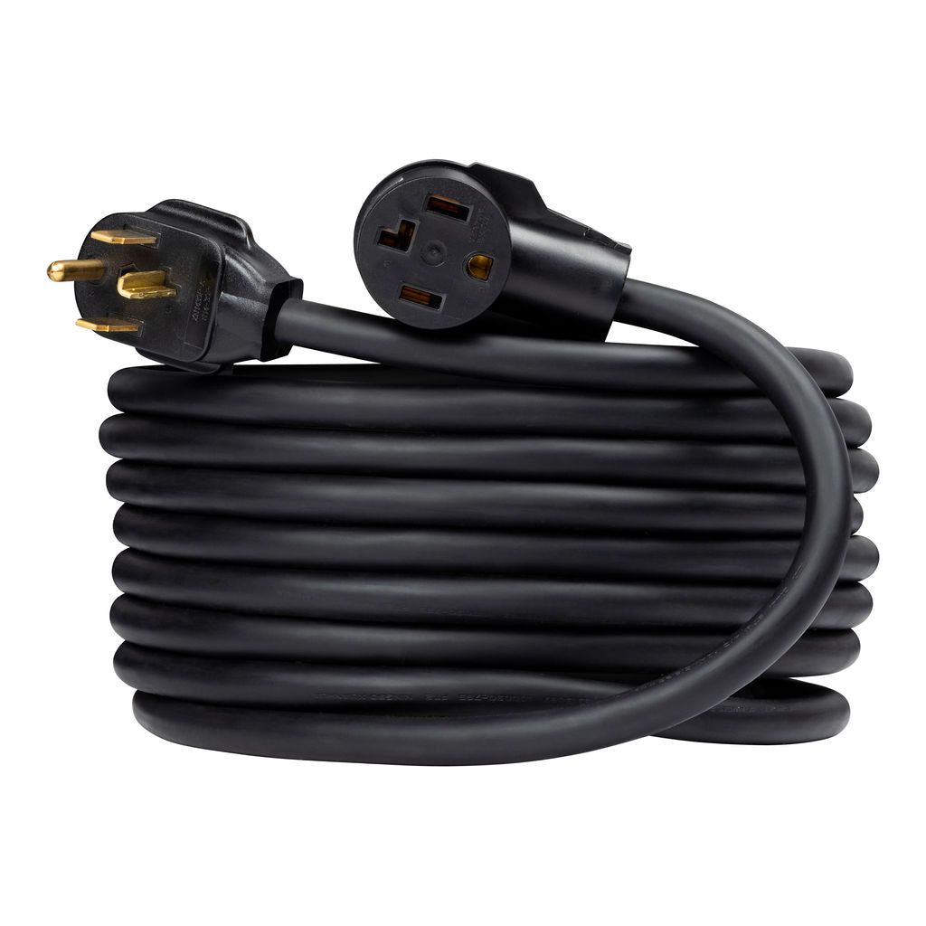 Splitvolt's NEMA 14-30 extension cable for EV chargers and 220V - 240V outlets