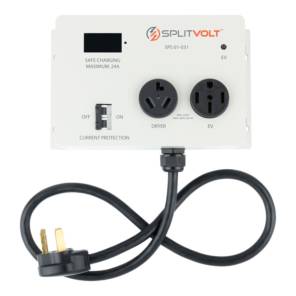 White NEMA 10-30 / 14-50 Splitvolt Splitter Switch