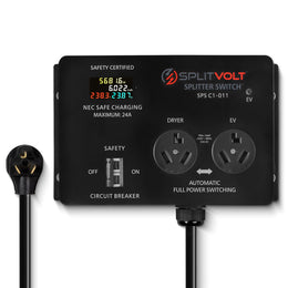 NEMA 10-30 safety certified Splitvolt Splitter Switch