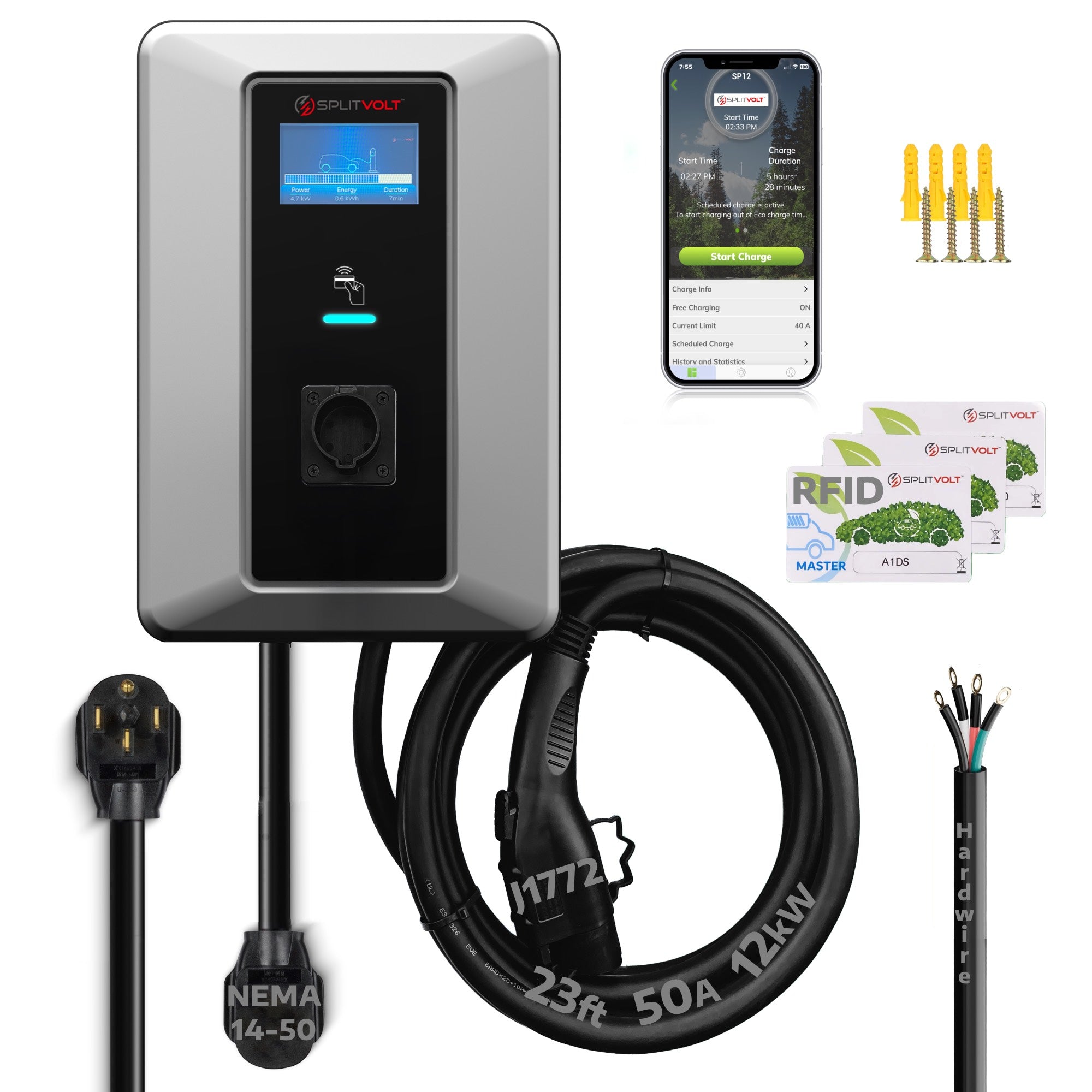 Splitvolt Announces New Smart App and General Availability of Powerful Wall Station EV Chargers