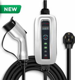 Adjustable up to 40 Amps - EV Charger (240v, 26 ft Cable, NEMA 14-50, Level 2 Portable) J1772 Plug with Travel Bag