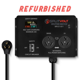 Splitvolt Safety Certified Splitter Switch NEMA 10-30 (Refurbished)