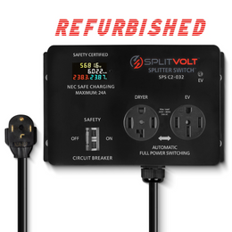 Splitvolt Safety Certified Splitter Switch NEMA 14-30 / 14-50 (Refurbished)