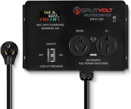 Splitvolt Splitter Switch NEMA 10-30 / 14-50 Upgrade