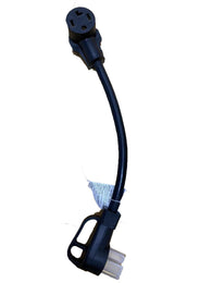 The Splitvolt 220V - 240V NEMA 14-50P/14-30R EV charger adapter